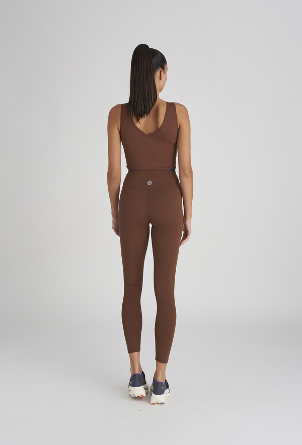 Chocholate - blue leggings 