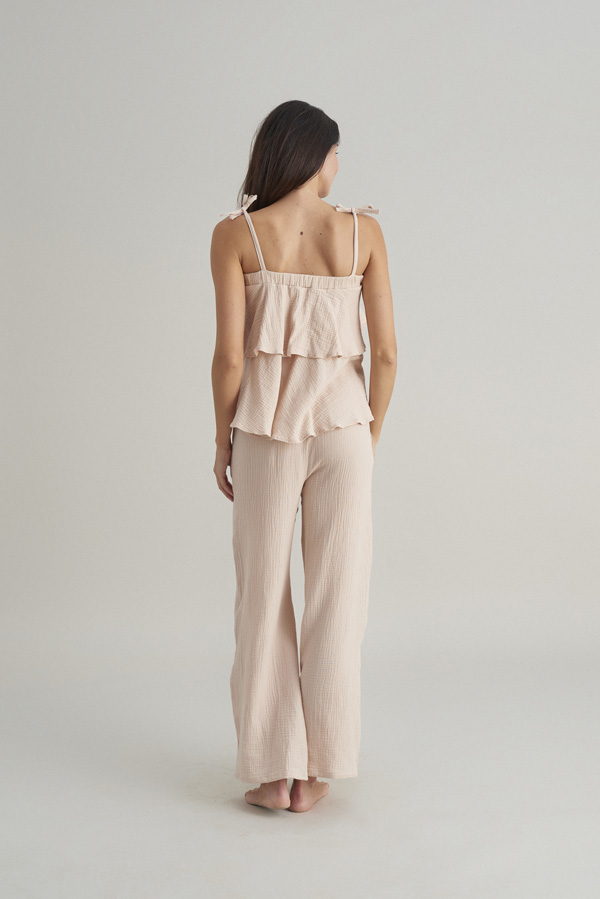 Wavy top/ cream 