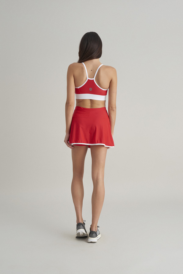 Cherry red SKORT
