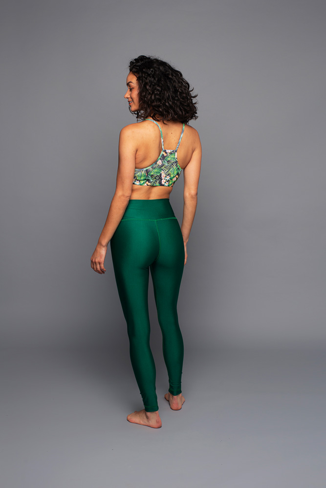 Jungle green leggings